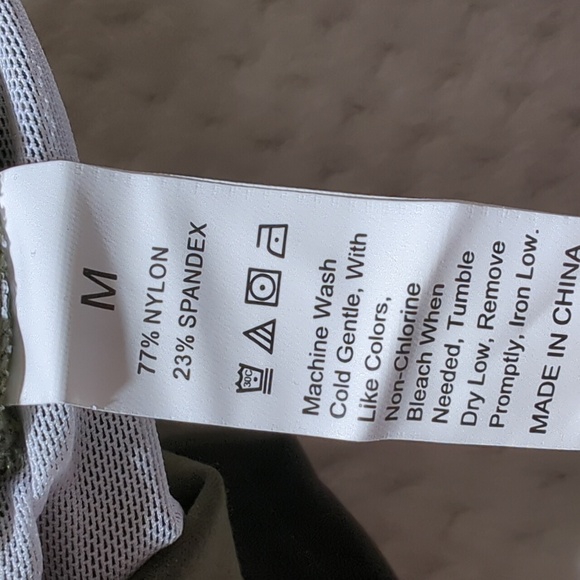 Fawnfit Long Length Lift Tank 2.0 With Built-In Bra In Olive Green - Picture 3 of 7